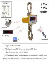 5 Tonluk Printerli Elektronik Vinç Baskülü