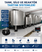 TANK, SİLO VE REAKTÖR TARTIMI